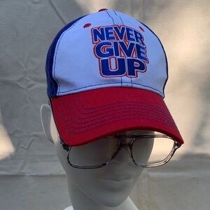 John Cena 2015 Never Give Up WWE trucker hat baseball cap